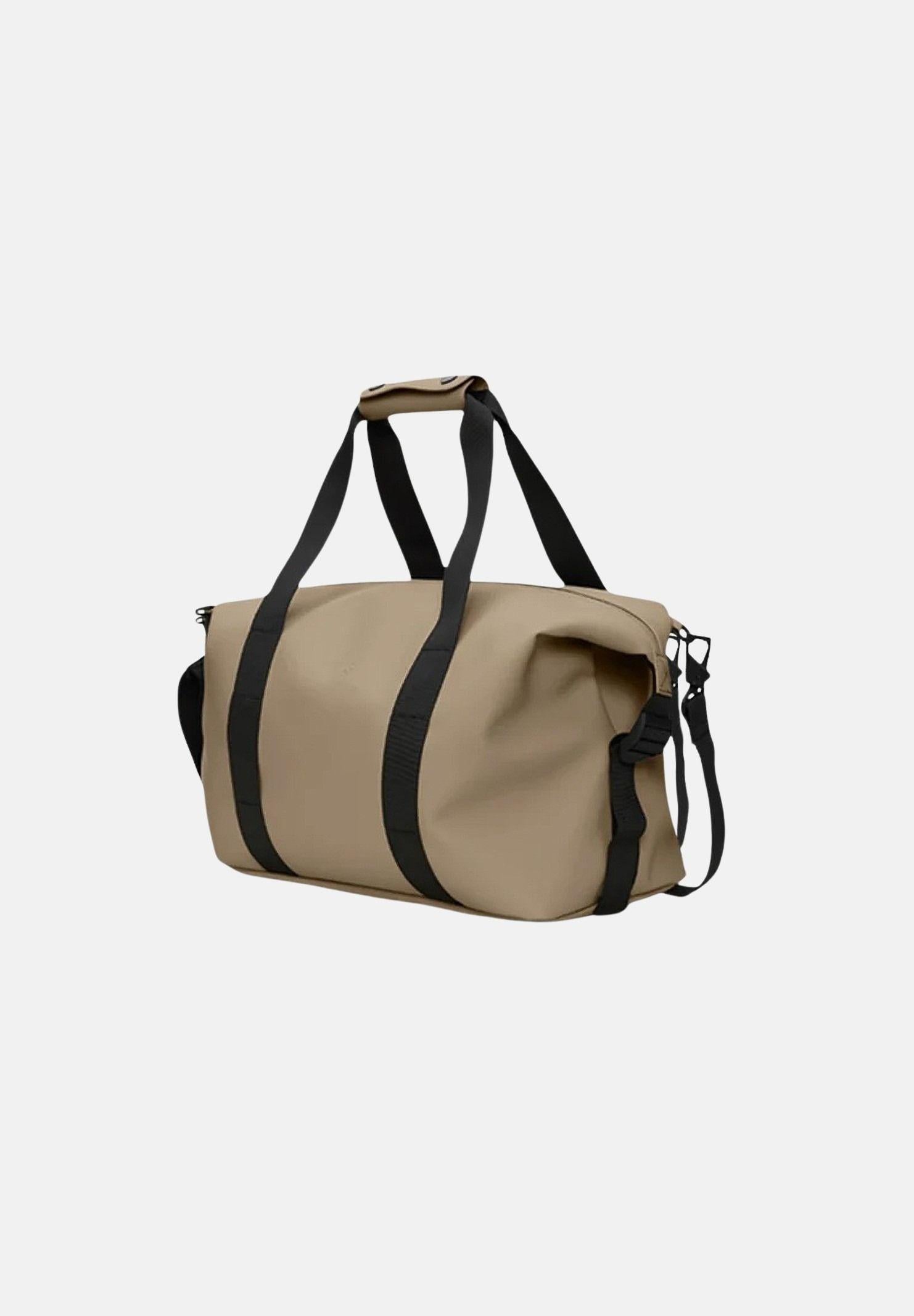 RAINS Borsone Hilo Weekend Bag Small beige per uomo e donna RA14220 BE RAINS 