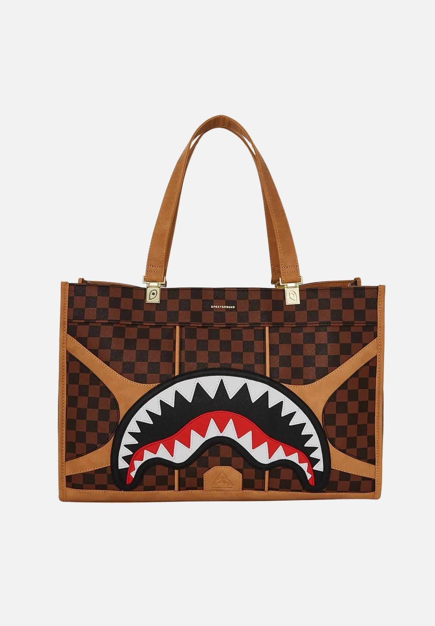 SPRAYGROUND Shopper Hennyville Tortuga marrone da donna 910T7996NSZ  SPRAYGROUND 