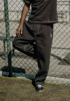 ADIDAS ORIGINALS Pantalone Wabash Loose Chino nero da uomo JW0180  ADIDAS ORIGINALS 