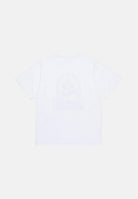 T-shirt a manica corta bianca per bambino e bambina con logo "Invicta Dsquared2" DQ2924D0AD3-B DQ100 DSQUARED2 