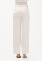 SIMONA CORSELLINI Pantalone elegante avorio da donna con fascione in strass P26CEPA10201 V0359 SIMONA CORSELLINI 