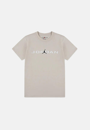 JORDAN T-shirt a manica corta Air Stretch beige per bambino e bambina 95D628 X27 JORDAN 