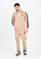 ADIDAS PERFORMANCE Tuta Essentials 3-Stripes beige da uomo JX5501  ADIDAS PERFORMANCE 