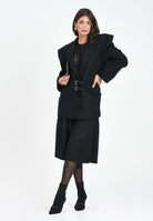 VERSACE JEANS COUTURE Bermuda nero da donna 79HAD102N0542 899 VERSACE JEANS COUTURE 