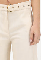 PINKO Pantalone elegante panna da donna 106492A2W6 C00 PINKO 