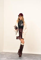 YES LONDON Cardigan panna da uomo XMF3969 LA YES LONDON 