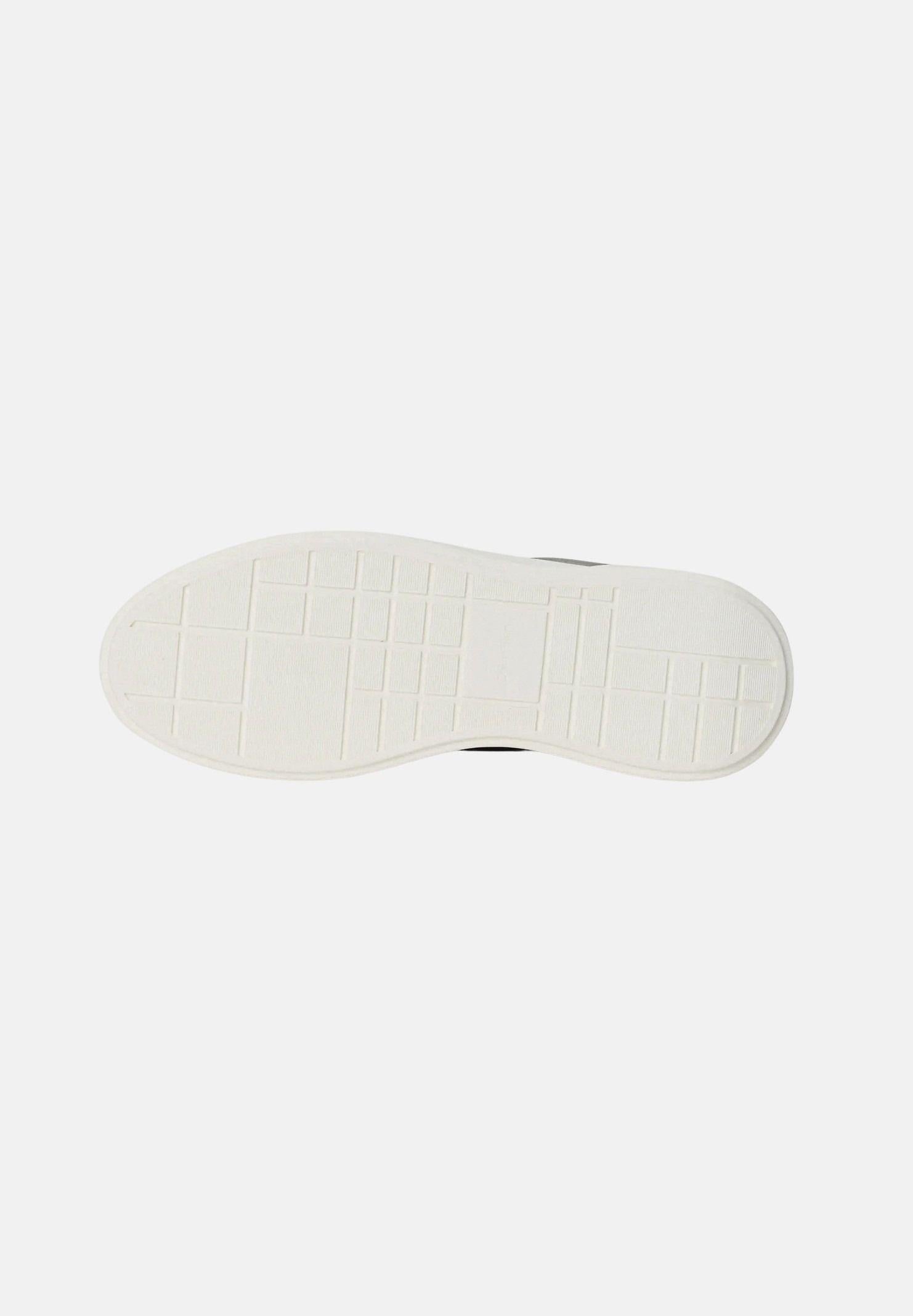 CALVIN KLEIN JEANS sneakers Chunky Cupsole Lace-Up Leather Black/White/Black nere e bianche uomo. YM0YM01344 06W CALVIN KLEIN JEANS 