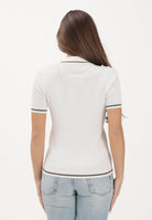 ARMANI EXCHANGE Polo a manica corta panna da donna XW001897AF10352 U1003 ARMANI EXCHANGE 