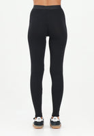 DSQUARED2 Leggings nero da donna con elastico logato D8LM05860 010 DSQUARED2 