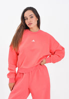 ADIDAS PERFORMANCE Felpa girocollo Essentials Small Logo corallo da donna KE4362  ADIDAS PERFORMANCE 