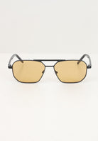 Occhiali da sole neri per uomo e donna con lenti arancioni 15032 03 CRISTIAN LEROY 