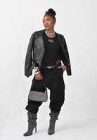 ONLY Giubbotto in ecopelle nero da donna 15232135 Black ONLY 