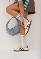 ADIDAS ORIGINALS Sneakers Samba OG panna e marrone per uomo e donna JR8842 . ADIDAS ORIGINALS 