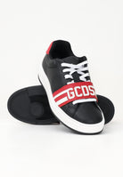 GCDS Sneakers nere da uomo con fascia a strappo logata B1EU4204AF2 45 GCDS 