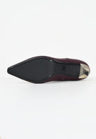 ARMANI EXCHANGE Stivaletti bordeaux da donna con dettaglio logo XW001645AF13876 UA343 ARMANI EXCHANGE 