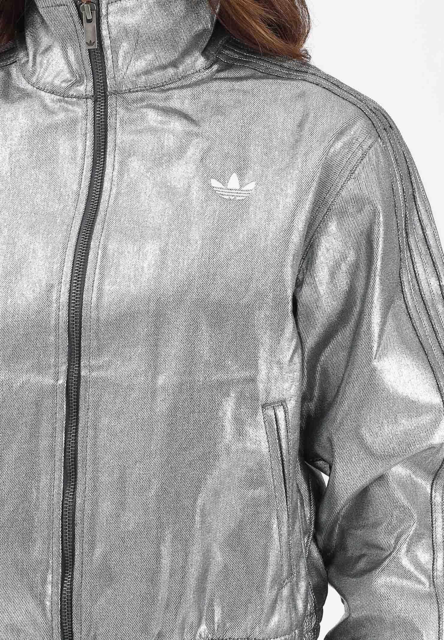 ADIDAS ORIGINALS Giubbotto di jeans FIREBIRD argento da donna KD2910 . ADIDAS ORIGINALS 