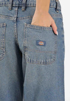 DICKIES Jeans Mechanic in denim da donna DK0A87NML231 . DIckies 