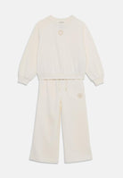 CONVERSE Tuta panna da bambina con logo 3CH415 W2Y CONVERSE 