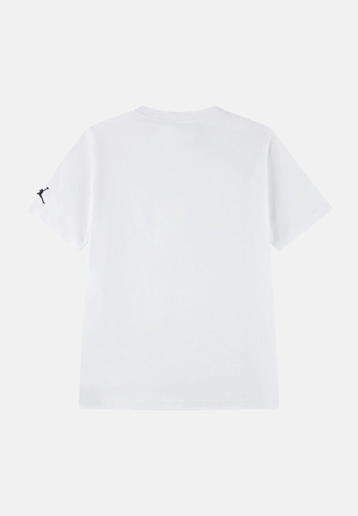 JORDAN T-shirt a manica corta Mint 10 bianca per bambino e bambina 95F856 001 JORDAN 