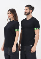 DSQUARED2 T-shirt a manica corta bianca per uomo e donna con manica logata D9M3S5770 004 DSQUARED2 