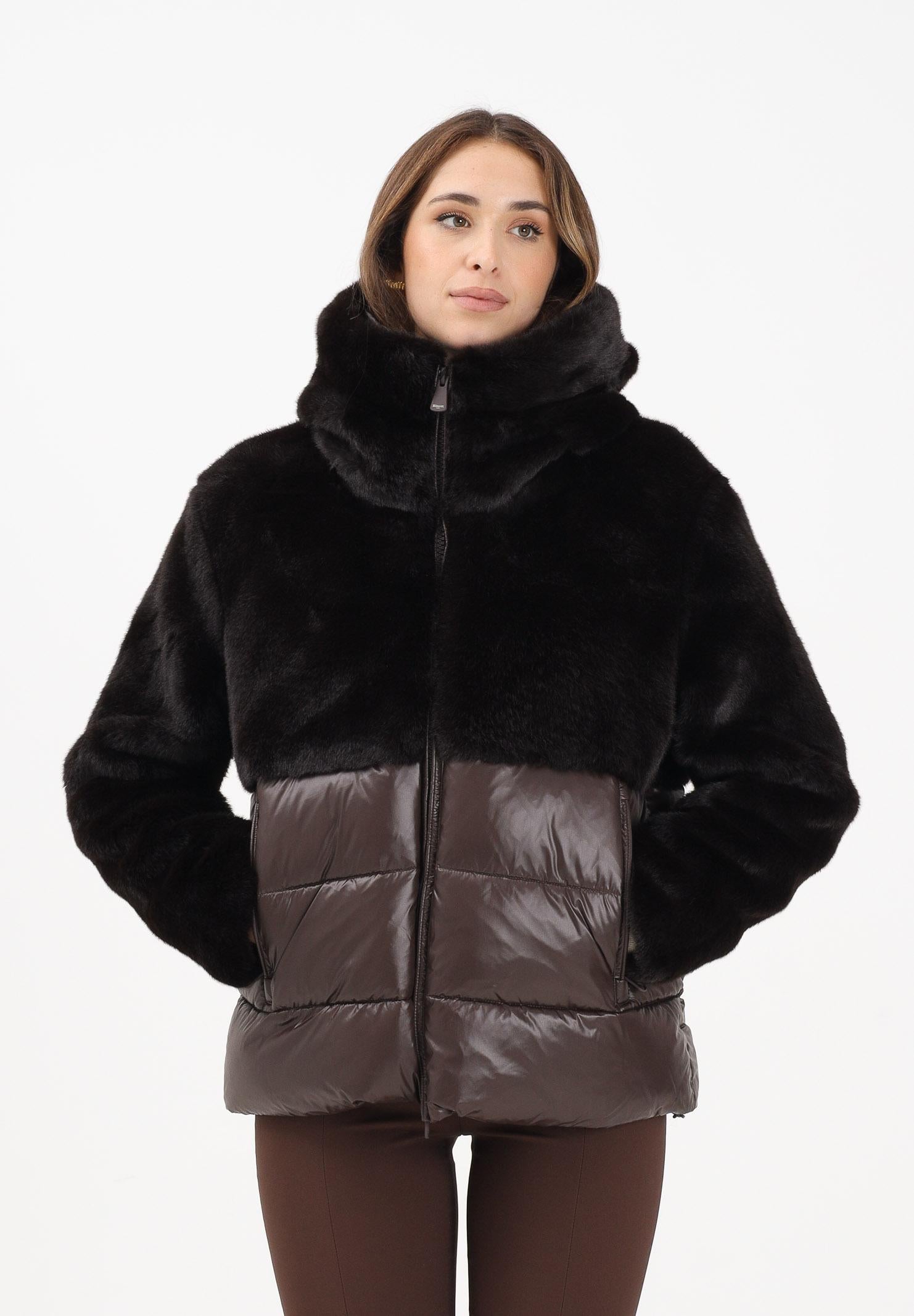 BLAUER Piumino FANEVIL marrone da donna 25WBLDC02178-006646 390 BLAUER 