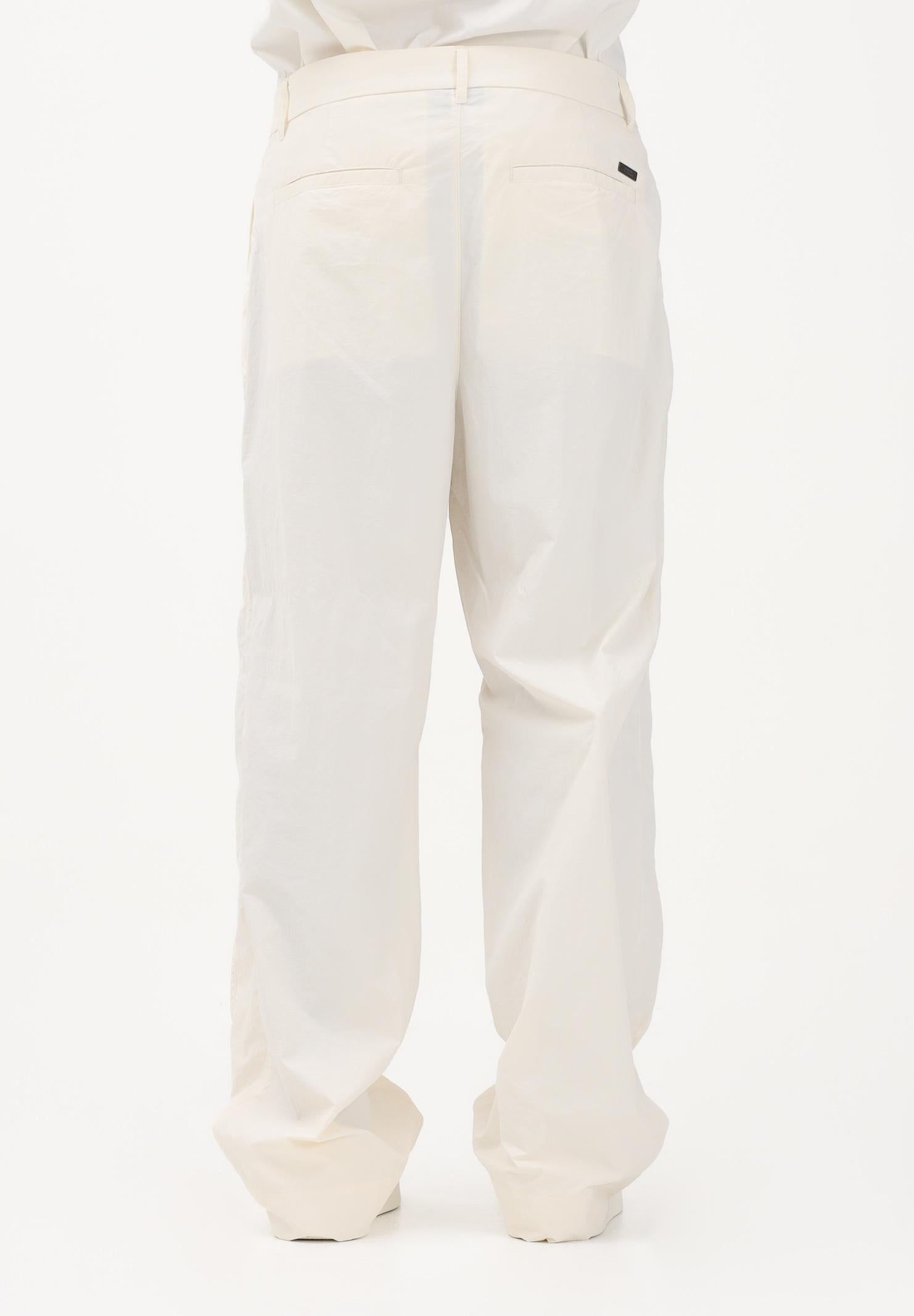 ARMANI EXCHANGE Pantalone panna da uomo in tessuto tecnico XM002880AF22504 U1074 ARMANI EXCHANGE 