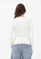 JDY Maglioncino girocollo panna da donna 15207694 CLDA JDY 