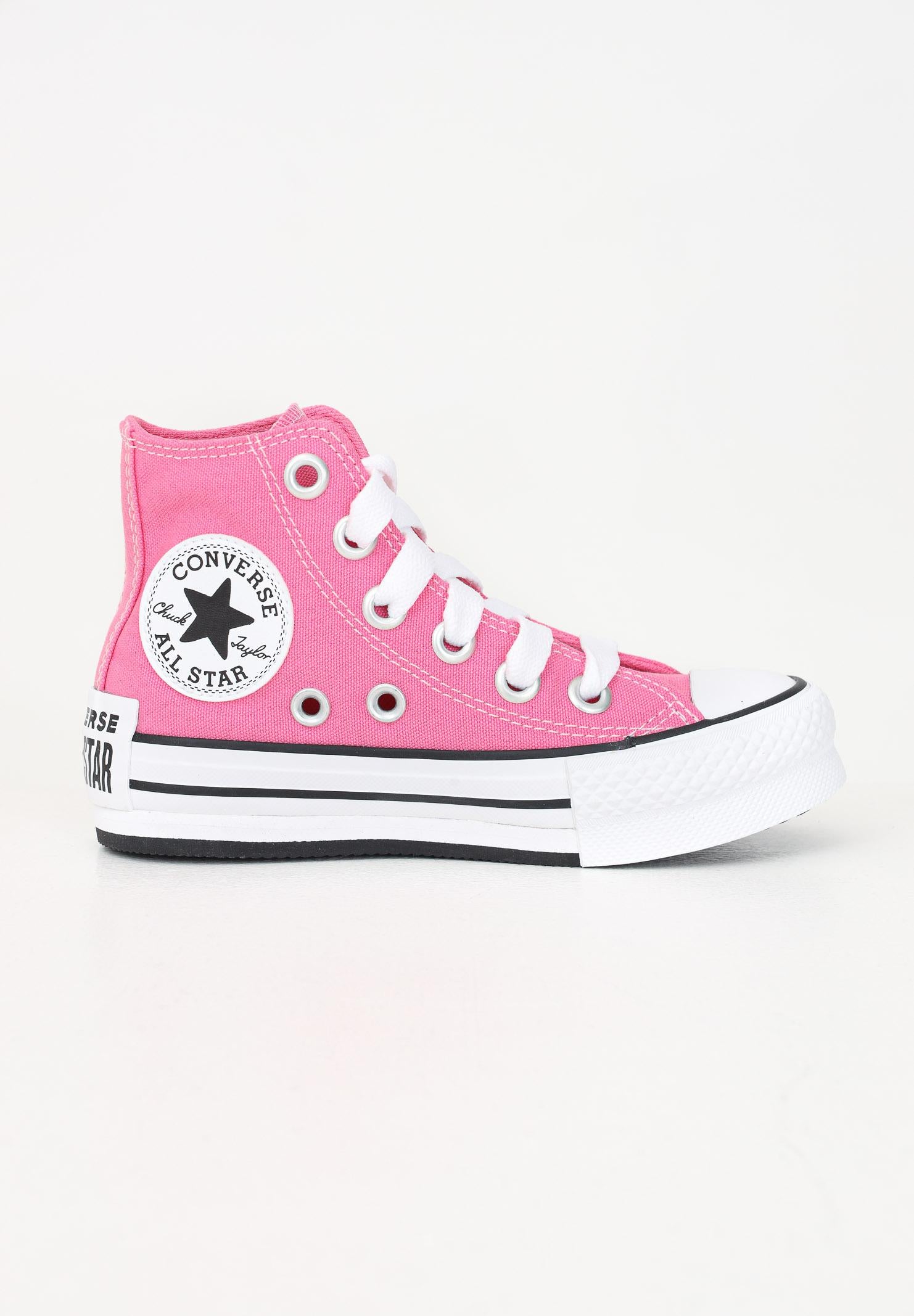 Sneakers Chuck Taylor All Star EVA Lift Platform Sketch rosa da bambina A08469C . CONVERSE 