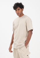 YES LONDON T-shirt a manica corta beige da uomo XM4228 BE YES LONDON 