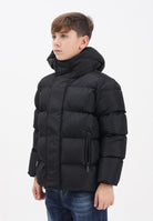DSQUARED2 giubbotto piumino con cappuccio in nylon black nero, colore basico nero, donna. DQ1090D00BN DQ900 DSQUARED2 