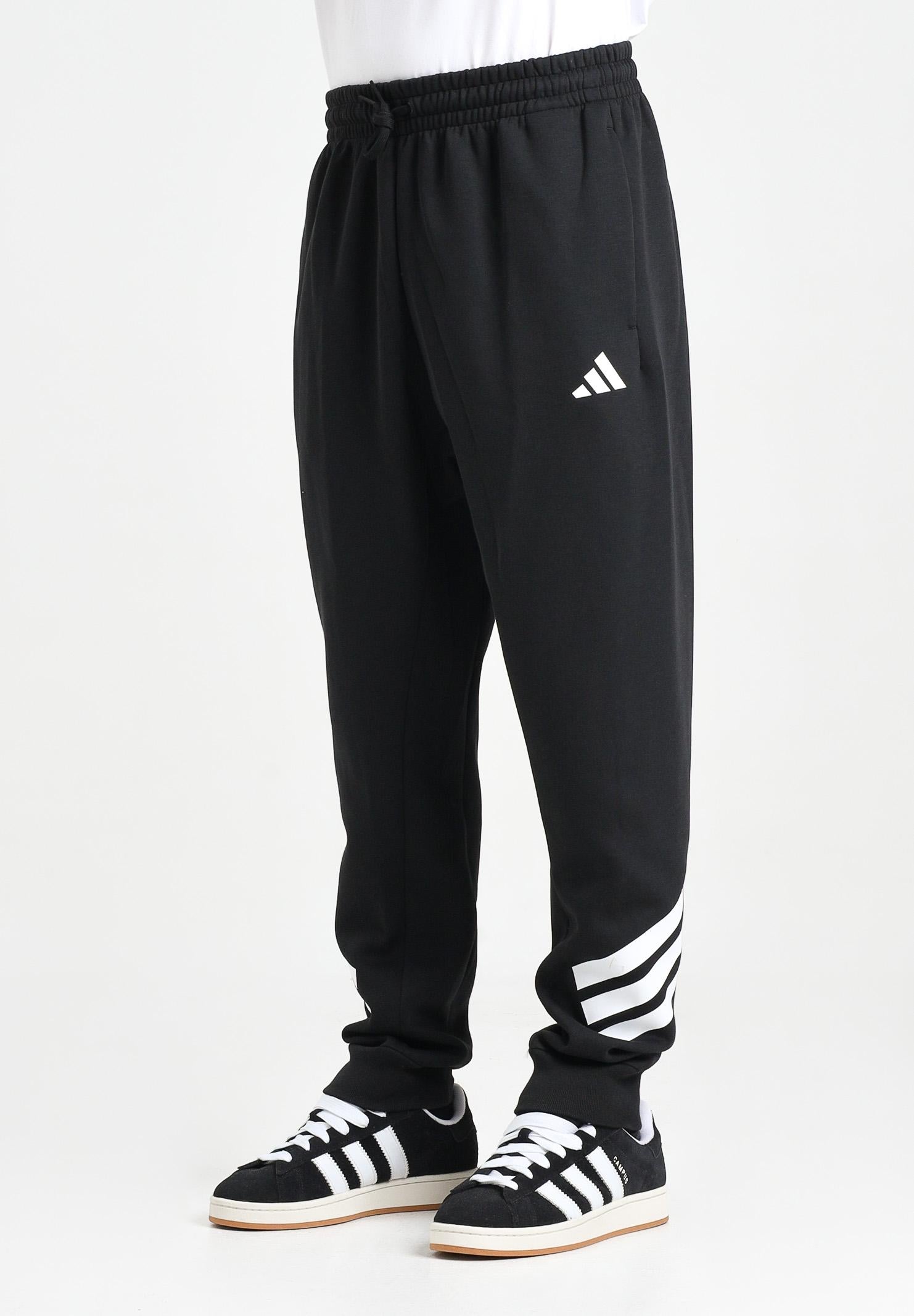 ADIDAS PERFORMANCE Pantalone sportivo Future Icons 3-Stripes nero da uomo JD4863 . ADIDAS PERFORMANCE 