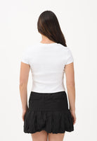 DSQUARED2 T-shirt a manica corta bianca per donna, ragazze e bambine con logo DQ3160D0AGG DQ100 DSQUARED2 
