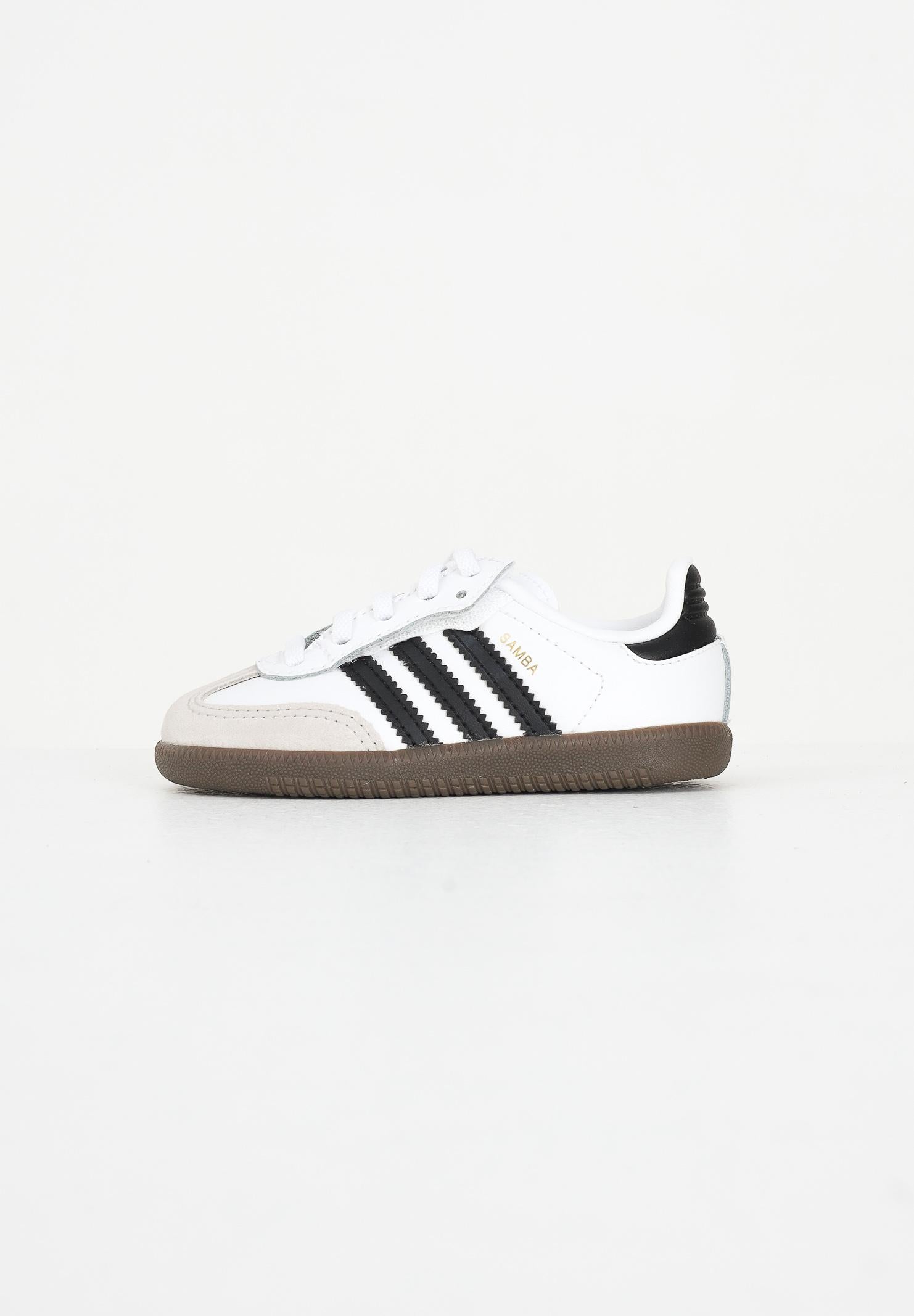 ADIDAS ORIGINALS Sneakers Samba OG Comfort bianche e nere da neonato JQ3191  ADIDAS ORIGINALS 
