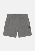 NIKE Completino bianco e grigio da neonato con logo 66J213 GEH NIKE 