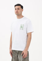 LACOSTE T-shirt a manica corta bianca da uomo in jersey pesante ricamato TH1716 001 LACOSTE 