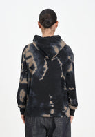 N21 Felpa con cappuccio cammello per donna, ragazzi e bambini in cotone tie-dye N2107LN0447 0N720 N21 