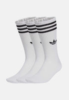 ADIDAS ORIGINALS Calzini (3 paia) 3-Stripes High bianchi per uomo e donna JV7416 . ADIDAS ORIGINALS 