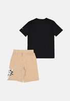 NIKE Completino beige e nero da bambino con logo 9Q0615 023 NIKE 