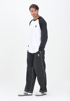 ADIDAS ORIGINALS Pantalone Wabash Loose Chino nero da uomo JW0180  ADIDAS ORIGINALS 