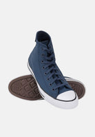 CONVERSE Sneakers Chuck Taylor All Star Nylon Hi blu da uomo A16805C . CONVERSE 