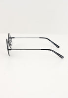 Occhiali da sole neri per uomo e donna con lenti a rombo 2148 02 CRISTIAN LEROY 