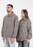 NEW ERA Giacca a quadri  MLB dei New York Yankees nei toni del marrone per uomo e donna 60758728 . NEW ERA 