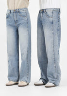 ADIDAS ORIGINALS Jeans in denim medio per uomo e donna KE0112 . ADIDAS ORIGINALS 