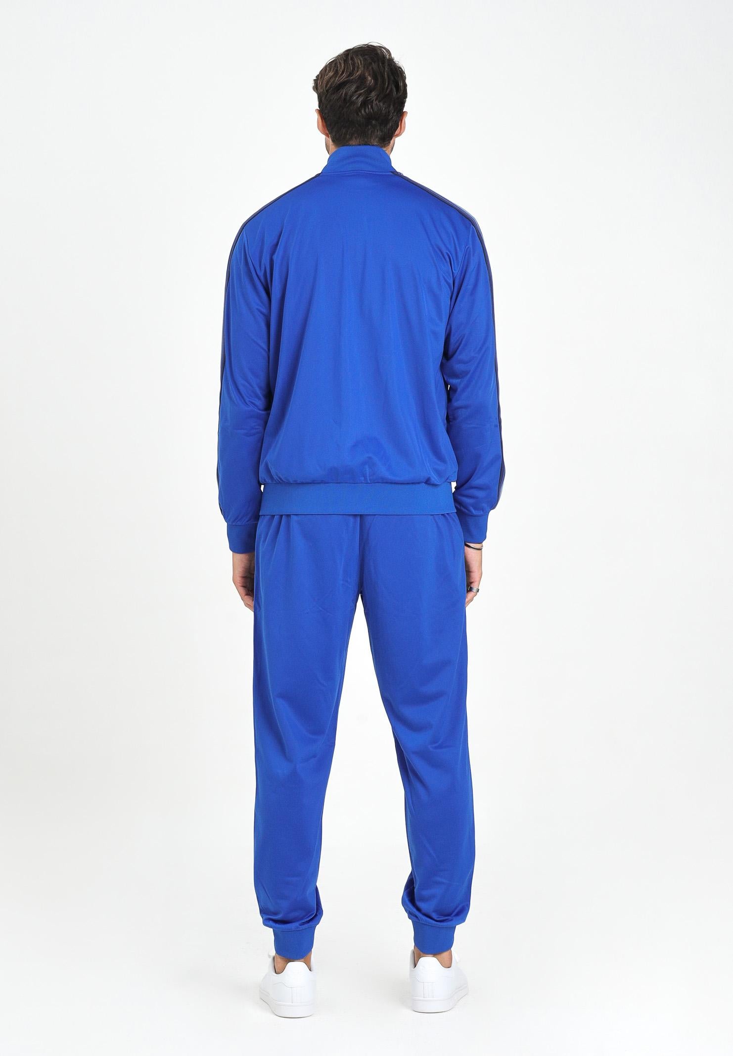 EA7 Tuta blu elettrico da uomo con logo 7M000970AF12449 UB087 EA7 