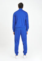 EA7 Tuta blu elettrico da uomo con logo 7M000970AF12449 UB087 EA7 