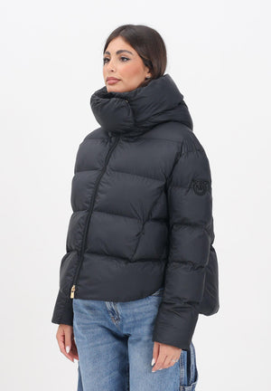 PINKO Piumino nero da donna con logo 101602A2P6 Z99 PINKO 