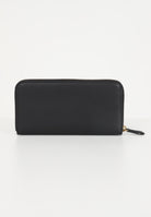 PINKO Portafogli zip-around in morbida pelle mano seta nero da donna 100250A0F1 Z99Q PINKO 