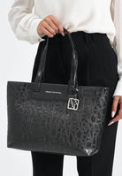 ARMANI EXCHANGE Shopper nera da donna con logo XW001481AF17290 UC001 ARMANI EXCHANGE 