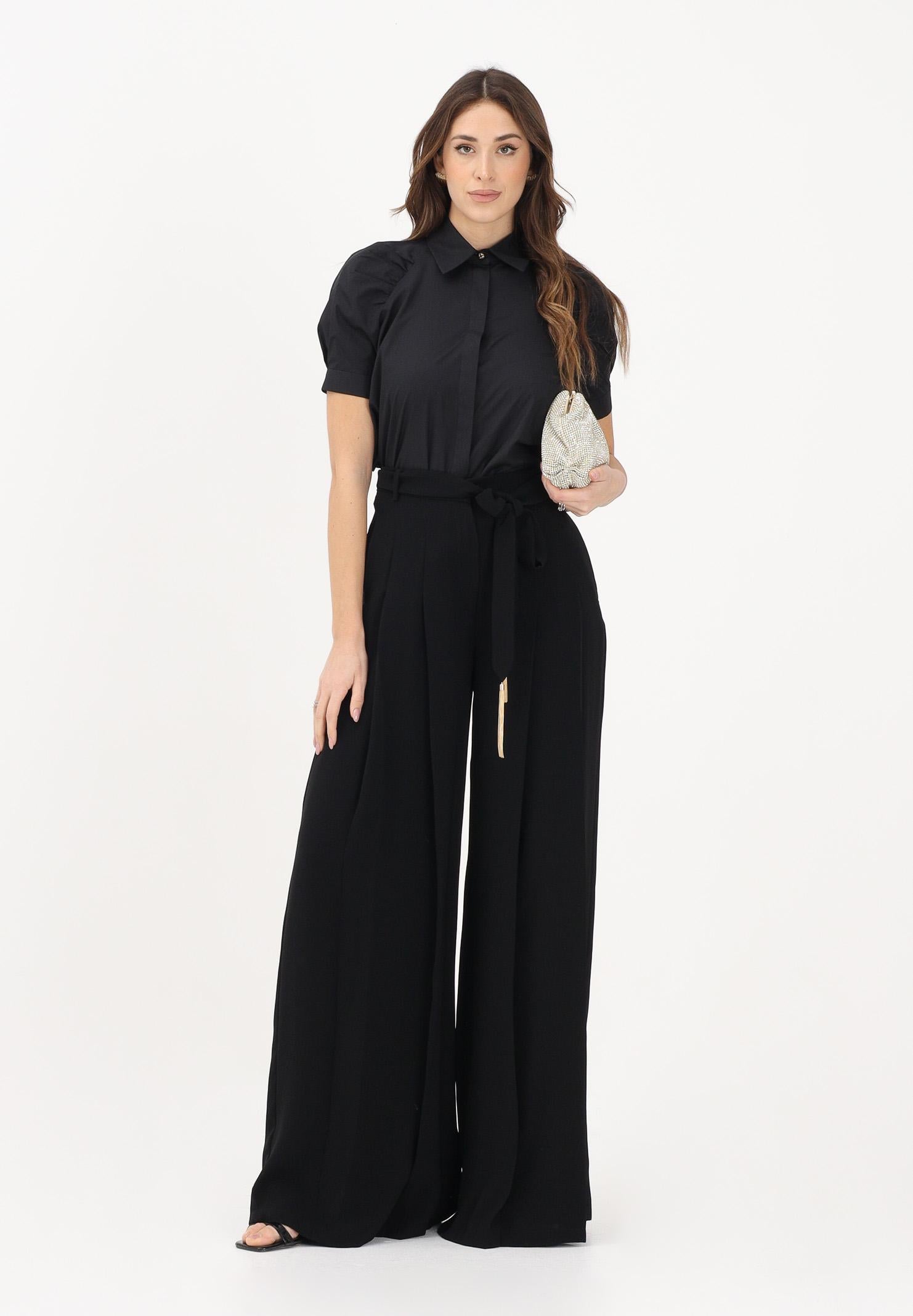 MAX MARA Pantalone MSEVALICO nero da donna 2616131014600 001 MAX MARA 