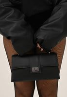 MARC ELLIS Borsa a tracolla Flat Arrow M nera da donna FLAT-ARROW-M BLCD MARC ELLIS 